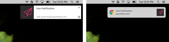 Push4site переходит на нативные уведомления от Chrome в macOS